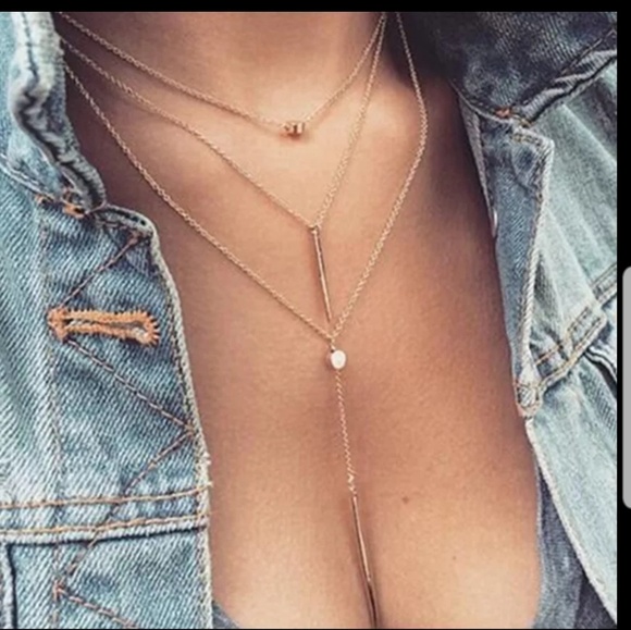 Jewelry - 5/$25 Delicate dainty layered necklace